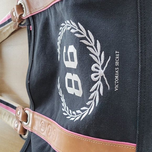 LARGE VICTORIA SECRET PINK CANVAS BAG - Picture 6 of 14